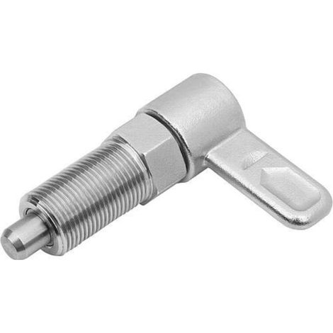 KIPP Sperrriegel mit Innenführung D6 M12x1,5 Form A ohne Kappe Mutter E (1/4)