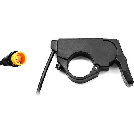 Poignée d'accélérateur à démontage rapide pour vélo électrique, commande au pouce gauche/droite 109R, compatible avec les vélos électriques 12V-72V (B). (1/5)