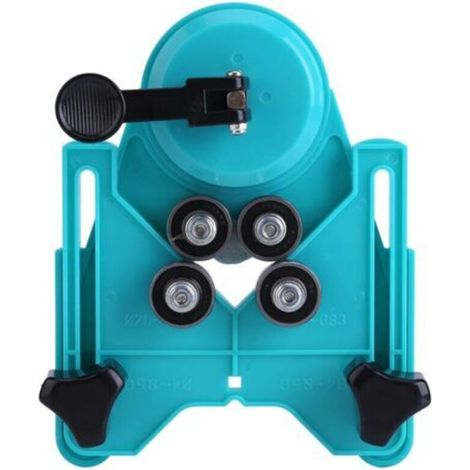 Gabarit de perçage réglable de 4 à 83 mm avec base à ventouse pour céramique et verre. (1/5)