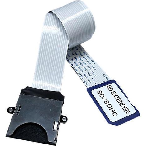 Câble d'extension pour carte SD vers SD. adaptateur de lecture de carte. rallonge flexible Micro-SD vers SD/SDHC/SDXC (1/5)