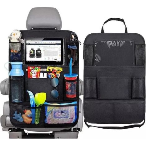 Organisateur de Voiture, 2PCS Organisateur de Voiture Enfant, Rangement Voiture Auto Accessoire Voiture Interieur (1/4)