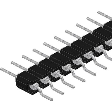 Fischer Elektronik Connettore maschio (precisione) Numero di righe: 1 Poli per fila: 20 MK 27 SMD/ 20/G 1 pz. (1/3)