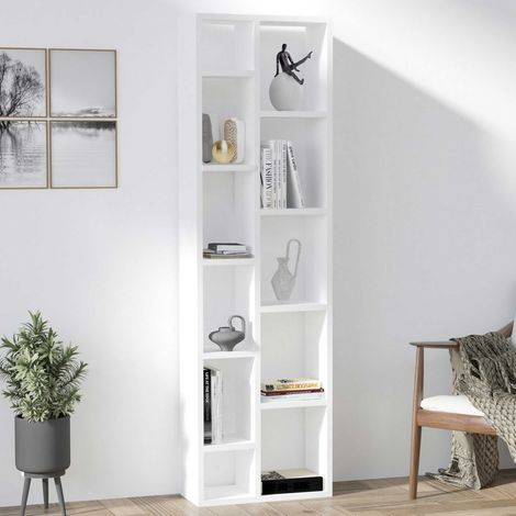 Tomi Bibliothèque  100 % MÉLAMINE  Blanc