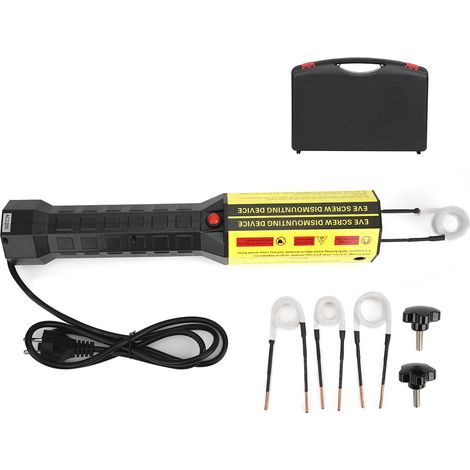 Chauffage à Induction électromagnétique portatif 1200W, outil de retrait de chauffage de boulons à vis rouillés sans flamme (1/5)