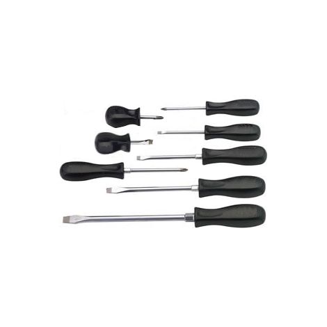 Set cacciaviti/giraviti a taglio e croce 8 pezzi