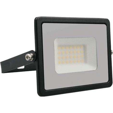 V-TAC Faro LED SMD 30W E-Series G2 Colore Nero Bianco Freddo IP65
