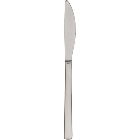 Set de 2 Couteaux de Cuisine de Table en Acier Inoxydable Robuste 30x30x30 cm Couleur argentée Lavable au Lave-Vaisselle (1/3)