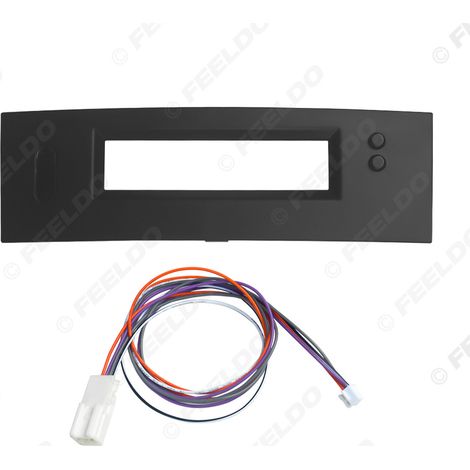 Cadre modifié pour panneau de coffre de rangement avec éclairage sur Renault Megane 2 (modèles 2-2009)