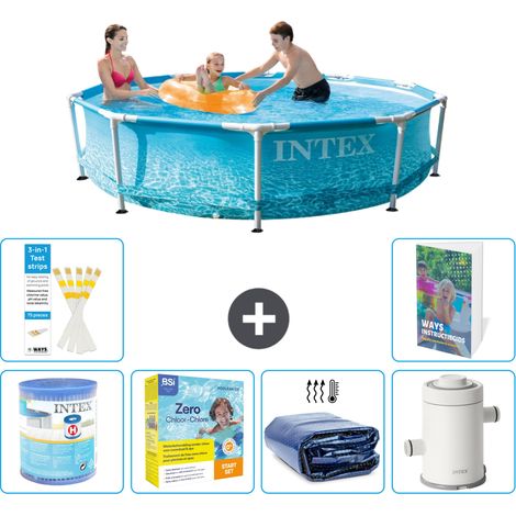 Frame Pool Rund - 305x76 cm - 7-teilig S65