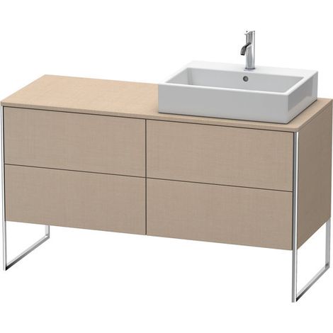 Meuble sous-lavabo Duravit XSquare 140,0 x 54,8 cm, 4 tiroirs, (1/2)