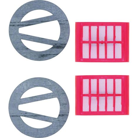 Ersatzteilset 2x Sieb 1,0+Dichtung für JRSF 1'' - 1 1/4''