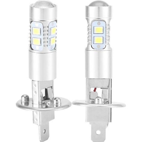 pièces Ampoule LED H1, Blanc Super, 100W, 1800LM, pour Phare Antibrouillard Voiture (1/5)