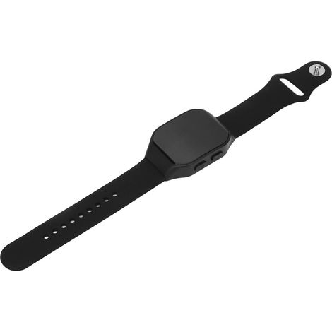 Bracelet anti-stress sommeil, appareil micro-courant portable anti-anxiété, 3 modes relaxation, soulage la pression, noir, pour adulte (1/5)