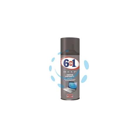 ARIA COMPRESSA PULITORE ALTA PRESSIONE "SOFFIO POTENTE" - ml.400 in bomboletta spray (4200)