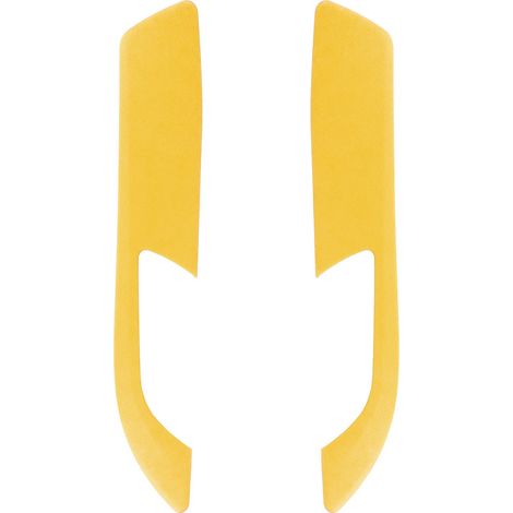 Türgriffverkleidung aus gelbem Wildleder (2 mm dick), 2 Stück, passend für Z4 E89 2009-2016 (1/5)