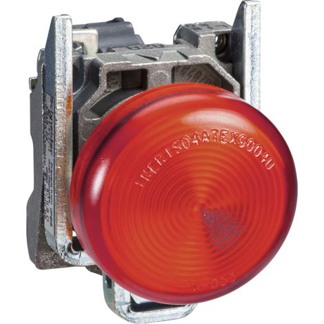 Voyant LED rouge SCHNEIDER avec tension de 220 V. (1/2)