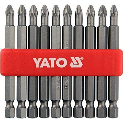 PUNTE PER CACCIAVITE PH2X75 MM, SET DA 10 PEZZI.