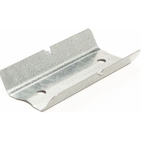 Boite de 100 éclisses intégrales F45/47 – Fixation solide pour faux plafonds – Compatible cloisons sèches – 100 pièces