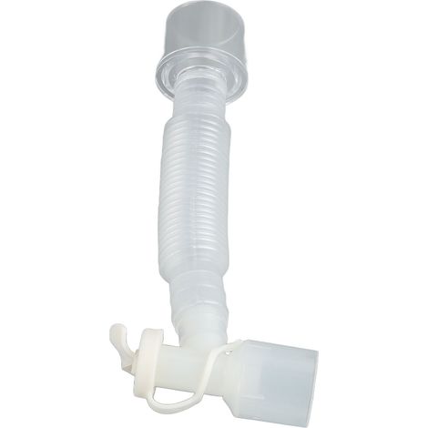Tube d'aspiration jetable en L pour sécrétions anesthésiques, extension respiratoire multifonction (1/5)