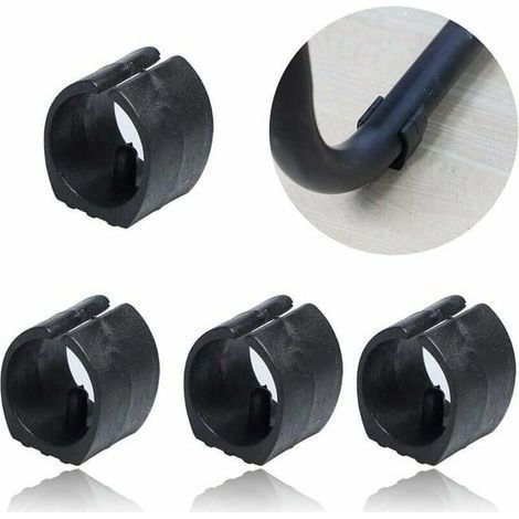 50 pièces U Plastique Patin de Chaise(25 mm), U Plastique Bouchon Pied de Chaise, Couvre-planchers de Coussin D'ouverture de Pied (1/4)
