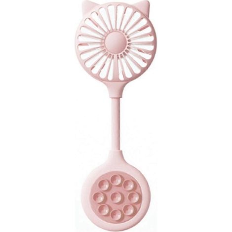 Petit ventilateur de bureau portable, mini ventilateur USB avec ventouse, idéal pour la maison et l'extérieur. Cadeau parfait -AquaForge (1/5)