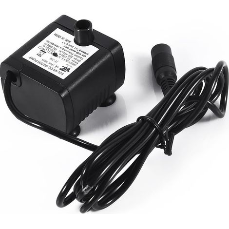 Pompe à Air DC12V Solaire Amphibie Mini Pompe à Eau Électrique Submersible Pompe Ultra-Silencieuse à Réservoir (1/5)