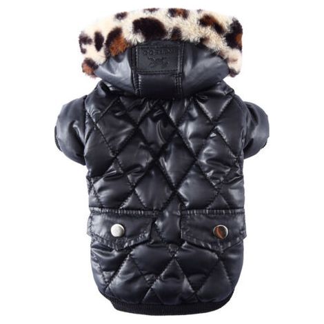 Veste pour chien �� capuche, manteau d'hiver chaud, combinaison de neige, veste polaire pour chien par temps froid, pour petits chiens, XS