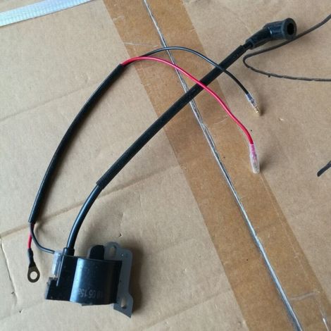 Bobine d'allumage haute tension Ignition GX31 GX22 139F 30500-ZM3-003 (140g), allumeur, convient aux moteurs Honda GX22/GX31, poids 140g. (1/2)