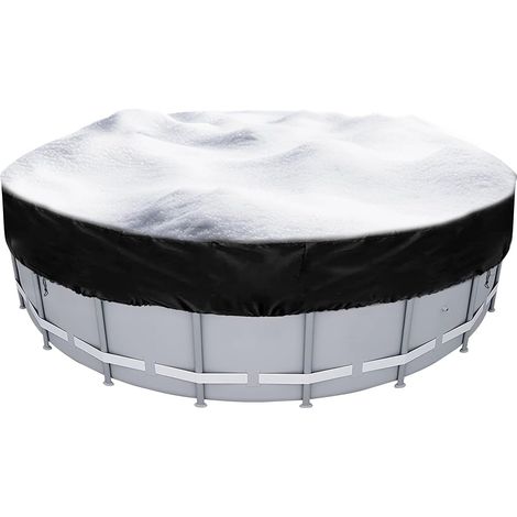 Bâche de protection ronde contre les feuilles - Protection ronde en tissu (1/5)