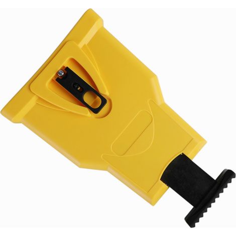 [JAMAIS UTILISÉ]Affûteur de chaîne de tronçonneuse, chaîne de désherbeur (jaune) (1/5)