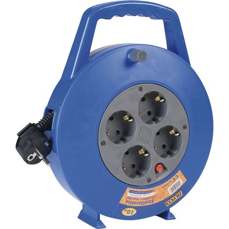 Enrollacables corto 15 m cable 3x1,5 IP20 ALYCO (1/5)