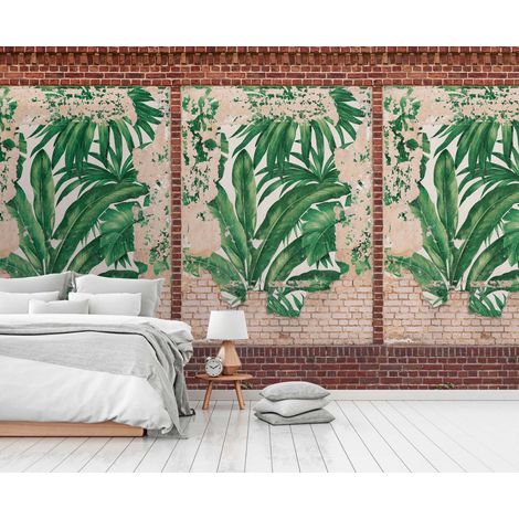 A.S. Creation Fototapete Livingwalls The Wall II 392452 Ein Motiv pro Rolle 2.80 x 1.59 m Steinoptik Braun (1/3)