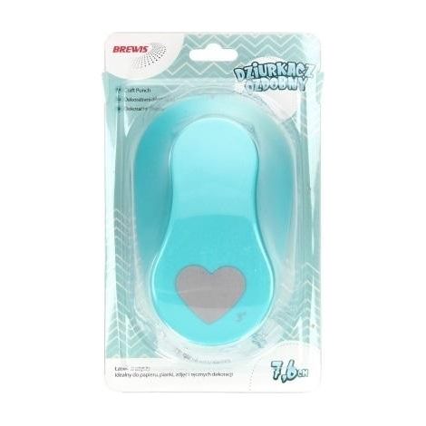 Perforadora decorativa - Corazón 7,6 cm MIX