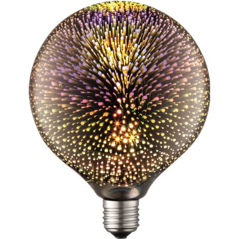 Lucande LED 'E27 4W LED-Globe' in Grigio da Vetro