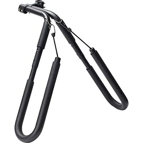 Porte-surf pour scooter, cyclomoteur, vélo, support de planche de surf/wakeboard (1/5)