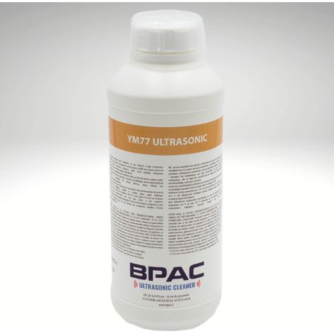 Détergent Nettoyant Ultrasons YM77 - 1 L - Produit Ultrason - BPAC