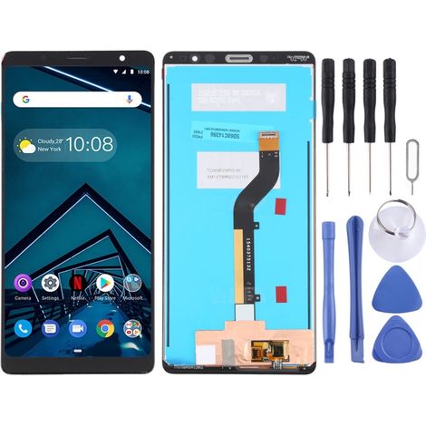 LCD screen compatible with Lenovo Tab V7 PB-6505, PB-6505M and PB-6505MC tablets. (1/4)