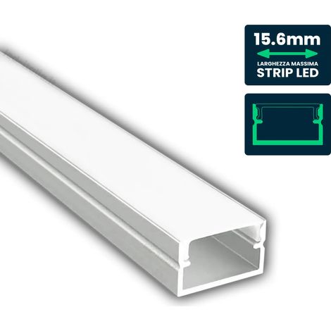 MOUNTING KIT WITH DIFFUSER FOR LED STRIP SURFACE 10001710mm