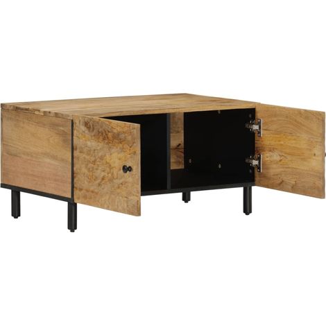 Maison Exclusive - Table basse 80x50x40 cm bois de manguier massif (1/5)