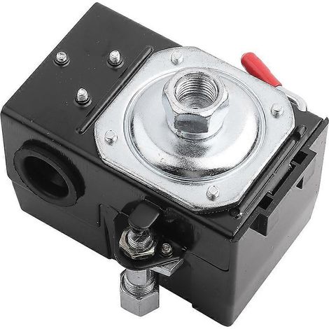 Stück Einzelanschluss-Druckschalter für Luftkompressor 135-175 PSI, Hochleistungsausführung, 26 Ampere