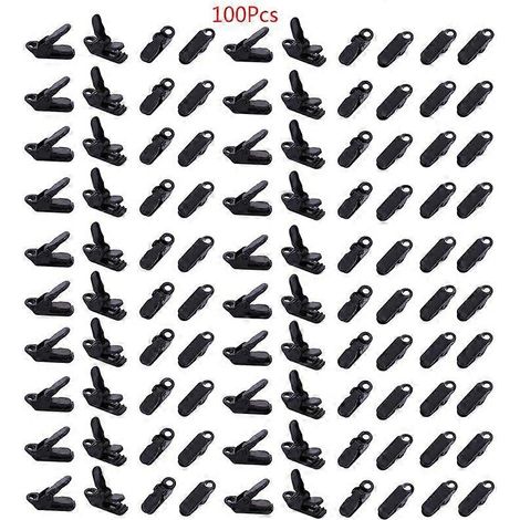 100 pinces de fixation pour tentes, auvents, bâches et caravanes. (1/5)