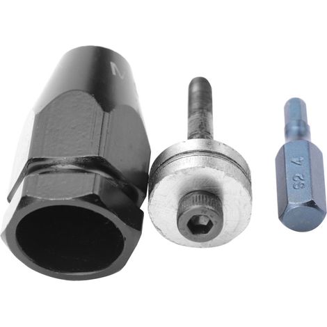 Pistolet à rivets pneumatique pour écrous (tête d'écrou hexagonale M5 à tige droite) (1/5)