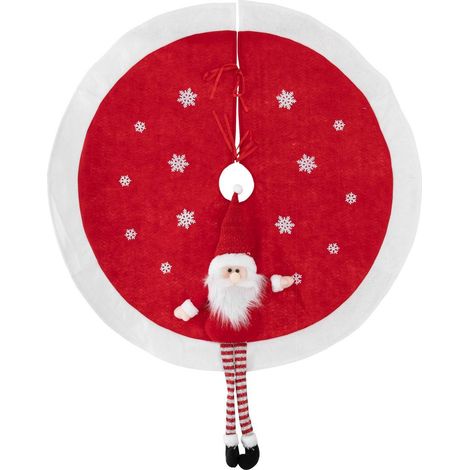 Tappeto rosso per albero di babbo natale d90cm - Feeric lights & christmas (1/3)