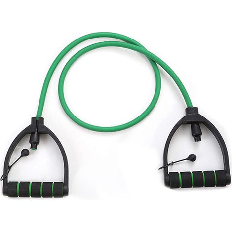 Bandes De Résistance - Poignées En D - Longueur Réglable - Pour Entraînement Fitness Et Rééducation - Lot De 1 (1/5)