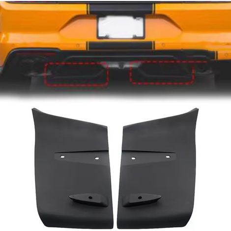 1 paire de diffuseurs arrière pour modification Ford Mustang GT 2018-2019 (1/4)