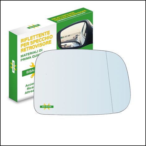 Vetro specchio retrovisore asferico lato dx-passeggero per volkswagen taro dal 1
