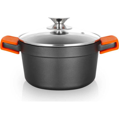 Olla Aluminio 20cm 2,8L Cacerola ORBEGOZO CDH 3020   Tapa inclui (1/5)