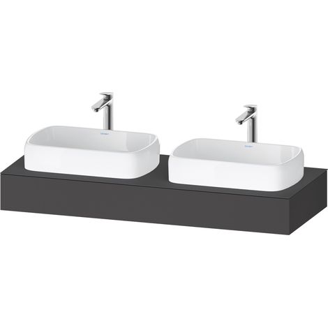 Console Duravit Collection One, 1400x550x170mm, découpe à gauche