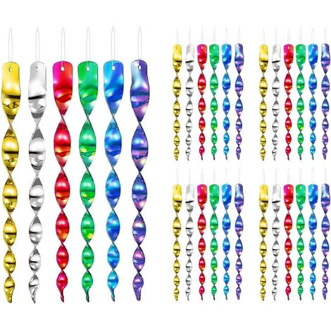 Spirale Réfléchissante, 30PCS Argenté Spirale Répulsif Oiseaux De 30 Cm, Répulsif Réfléchissants Spirale Oiseaux, Repulsif Oiseaux Exterieur, pour Jardin De Maison Balcon Fruitiers (1/5)