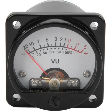 Tube amplificateur de puissance de 45 mm, vumètre rétroéclairé, indicateur de volume en décibels avec carte de commande TS-45-W DC5